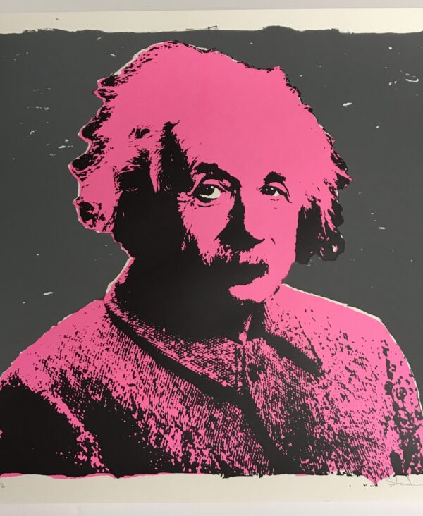 Einstein - Flouro Pink Edition of 2 Signed