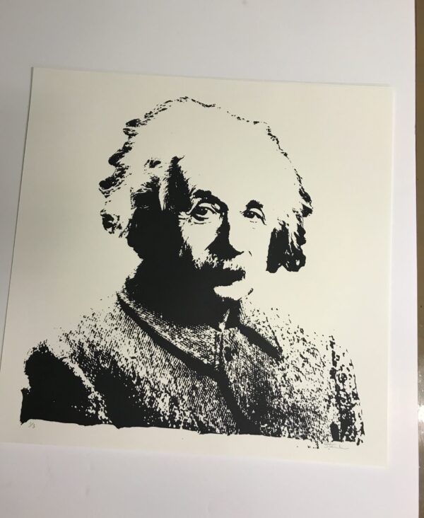 Einstein - 1 layer edition of 3 Signed