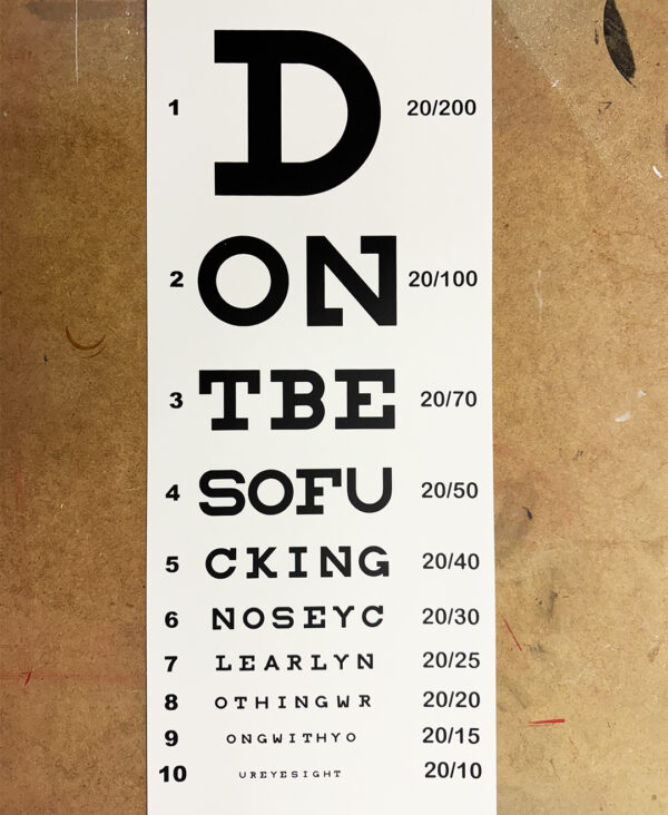 Nosey Eyetest
