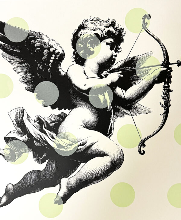 Burst Your Bubble (Green) - Signed 1 of 1 Screen print