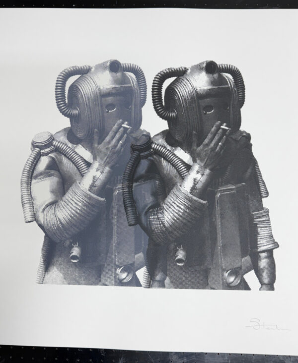 Baddies Need Break Too! Black & Grey Edition - Signed 1 of 1